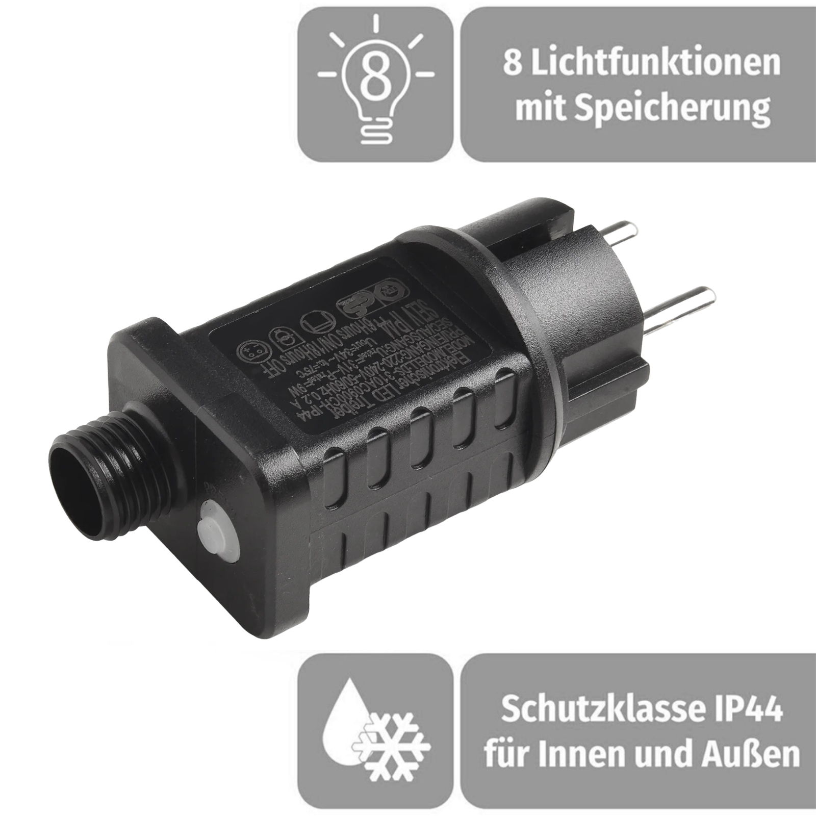 Outdoor Power With Timer - 31 فولت 9 واط LED محول