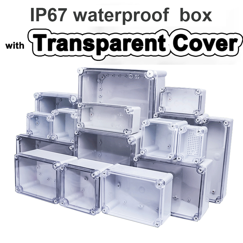Outdoor Power Box Cover - F-نوع صندوق شفاف مقاوم للماء صندوق