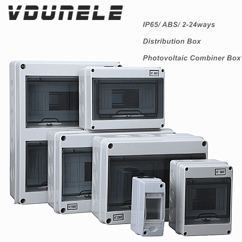 Outdoor Power Distribution Box - صندوق توزيع IP65 لقواطع التيار المستمر