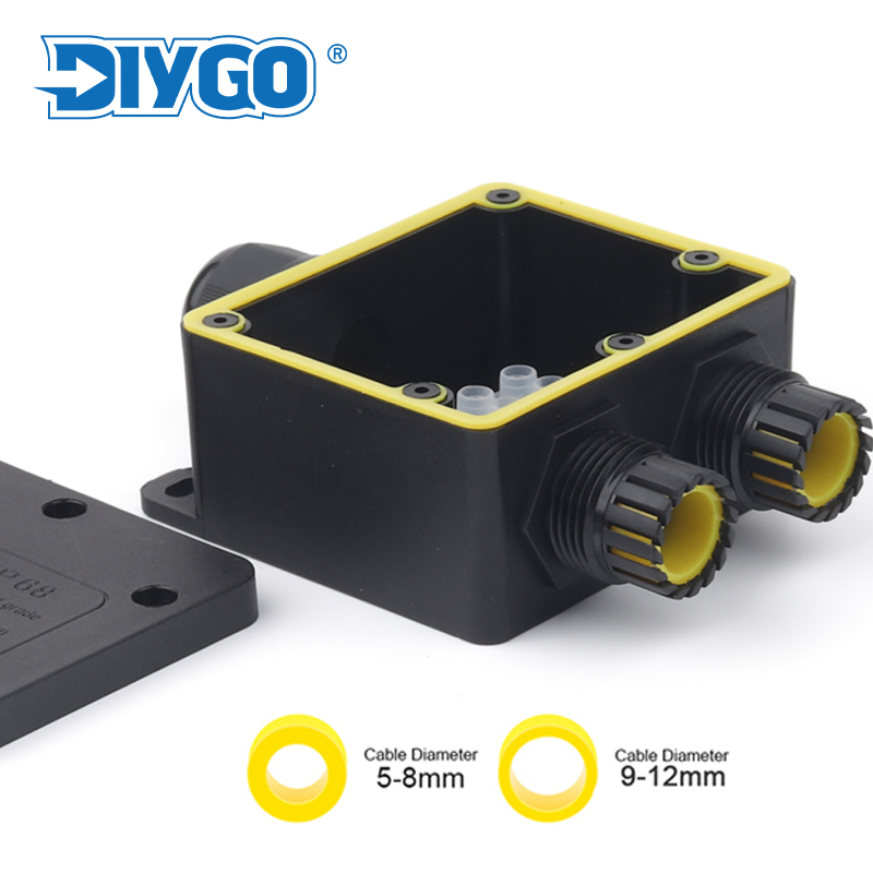 Outdoor Power Distribution Box - IP68 صندوق توصيل خارجي مقاوم للماء