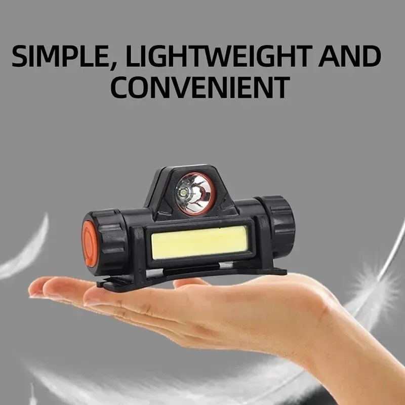 Outdoor Power Repair - مصباح رأس قوي LED قابل لإعادة