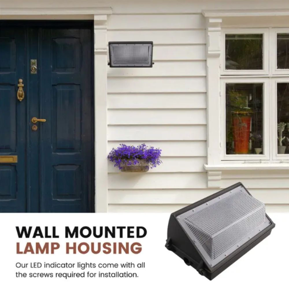 Outdoor Power Pack - مصباح جداري LED خارجي مع مستشعر