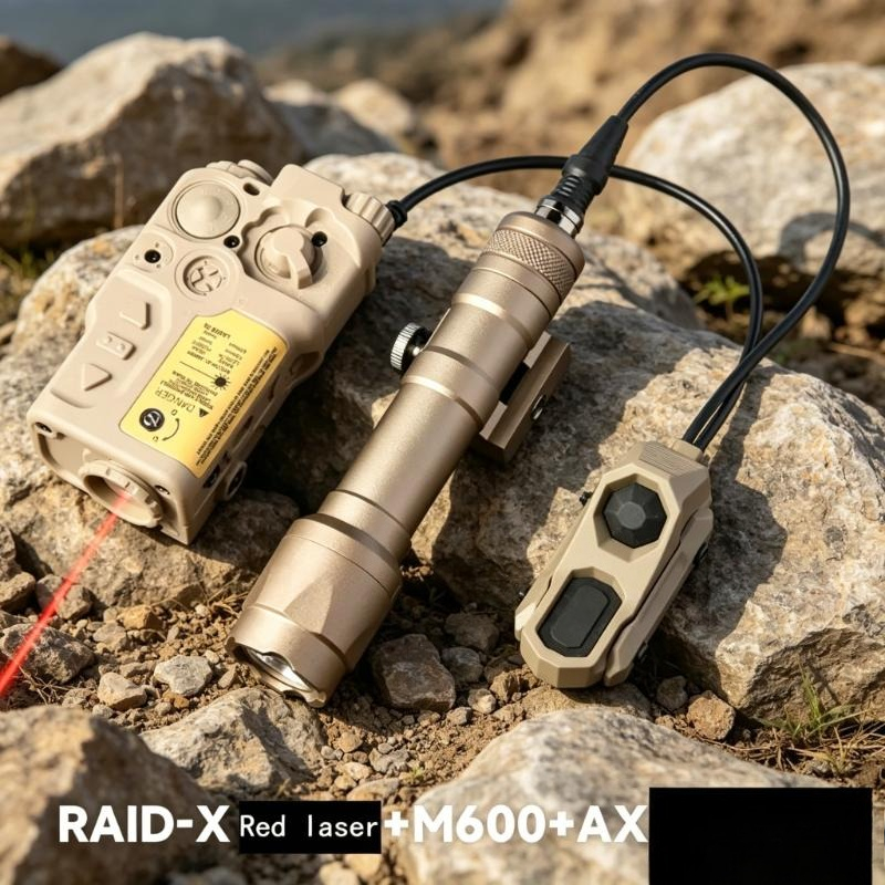 Outdoor Power Pack - طقم تكتيكي قابل للتعديل بضوء أخضر