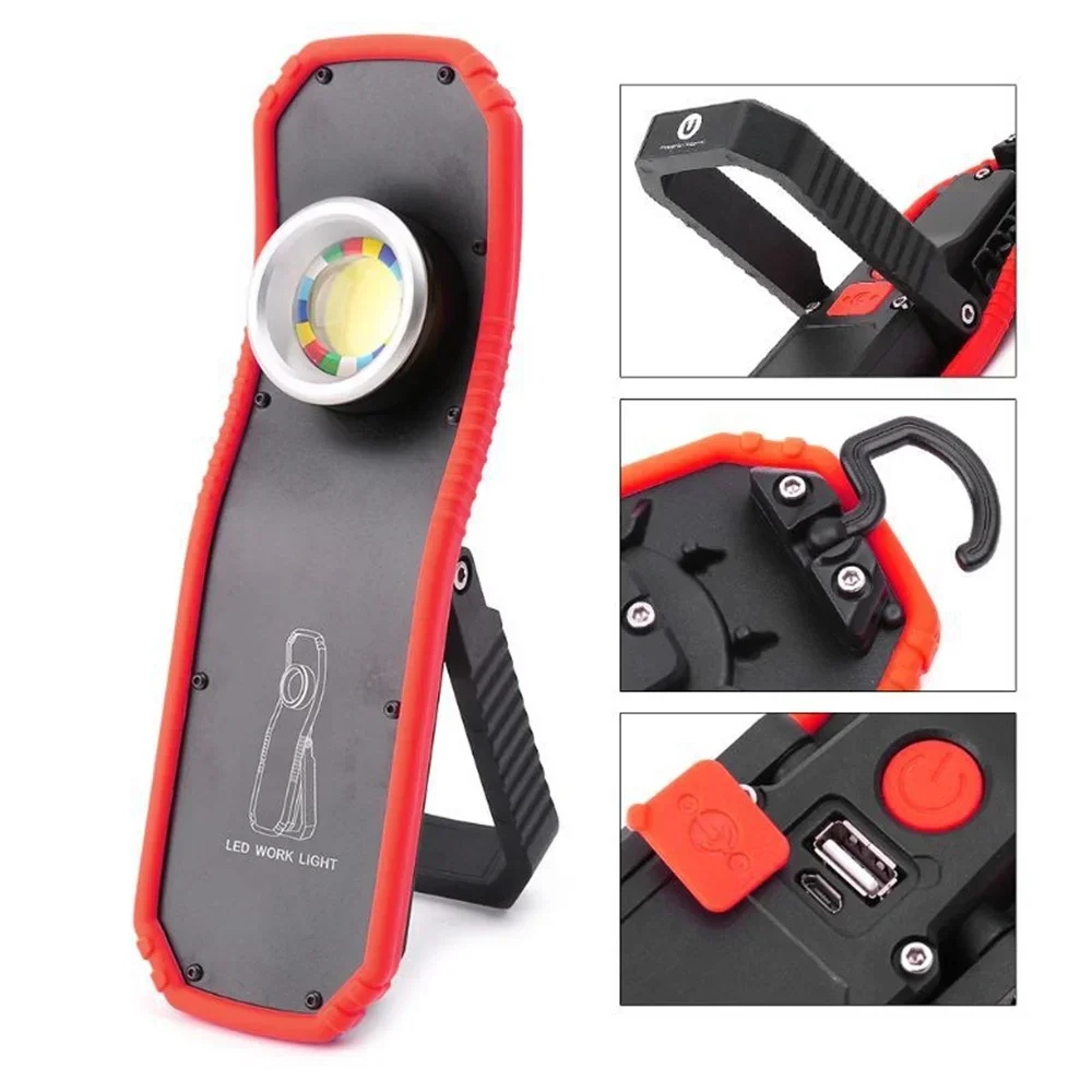 Outdoor Power Repair - مصباح يدوي LED محمول 60 وات
