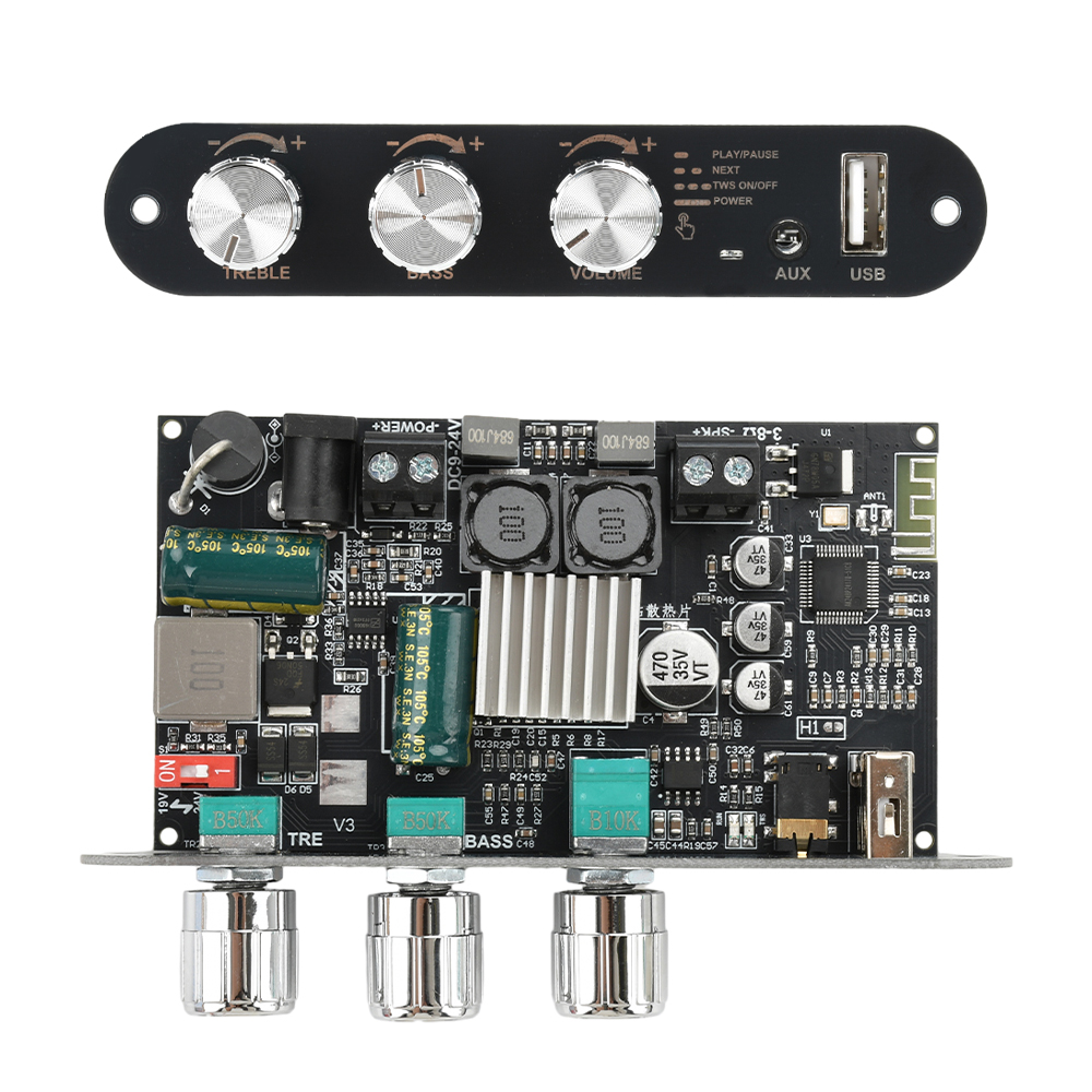 Outdoor Power Module - لوحة مكبر صوت ZK-1001U TPA3116D2 أحادية