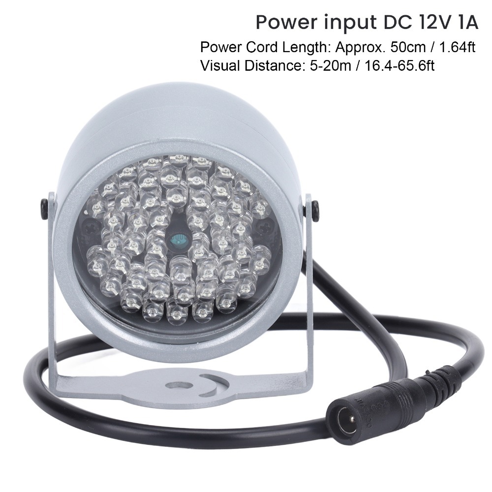 Outdoor Power Monitor - مصباح مراقبة خارجي بـ 48 مصباح