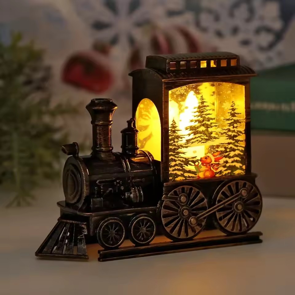 أضواء ليلية LED على شكل قطار ب - مراجعة Outdoor Power For Christmas Lights وسعره