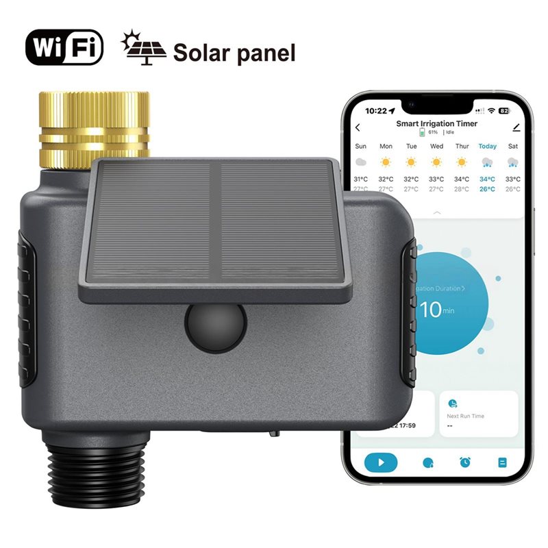 جهاز تحكم ذكي بالري يعمل بالطا - مراجعة Outdoor Power With Timer وسعره