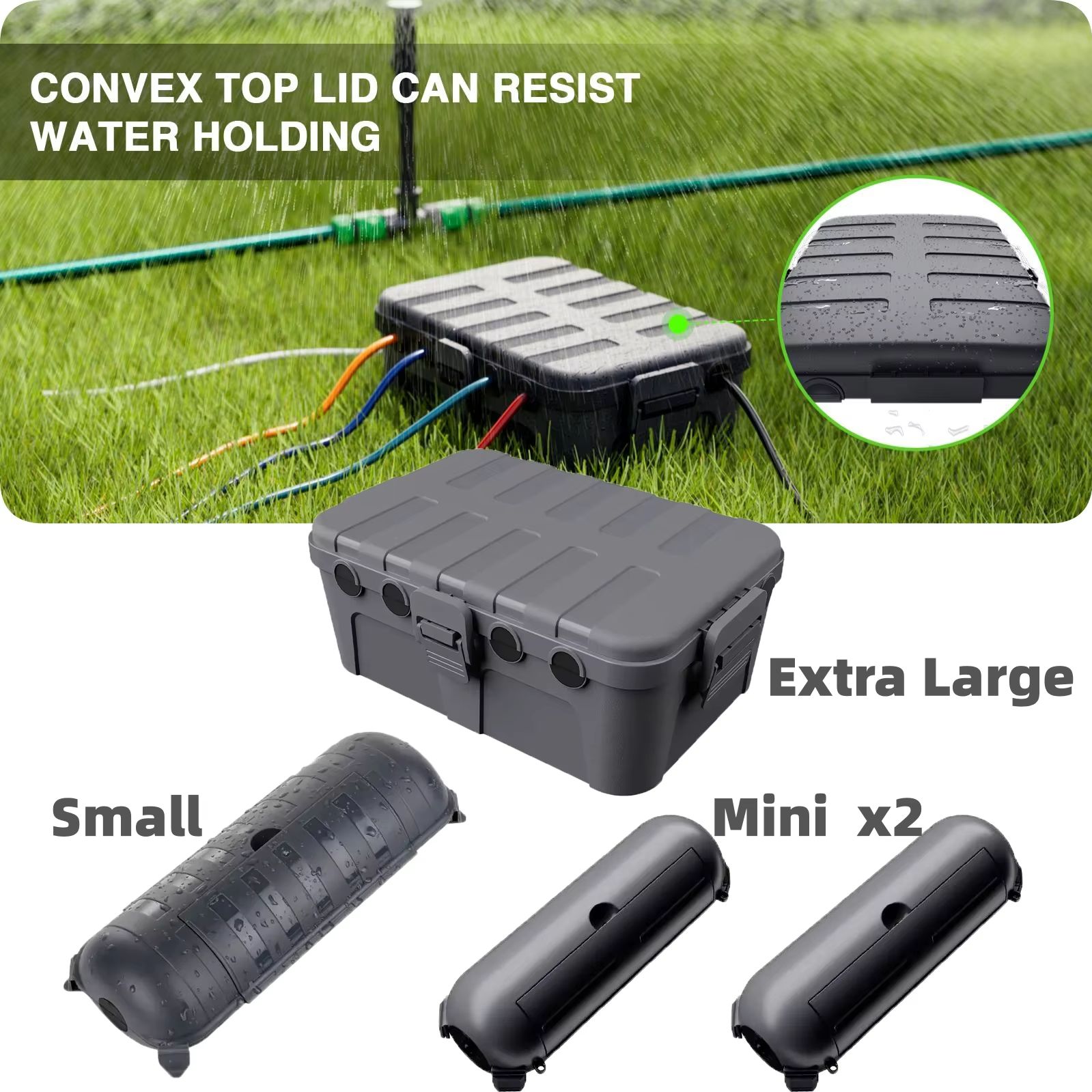 صندوق كهربائي خارجي كبير مقاوم - مراجعة Outdoor Power Box Cover وسعره