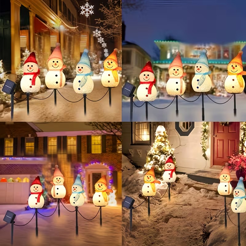 1-4 قطعة عيد الميلاد تعمل بالط - مراجعة Outdoor Power For Christmas Lights وسعره