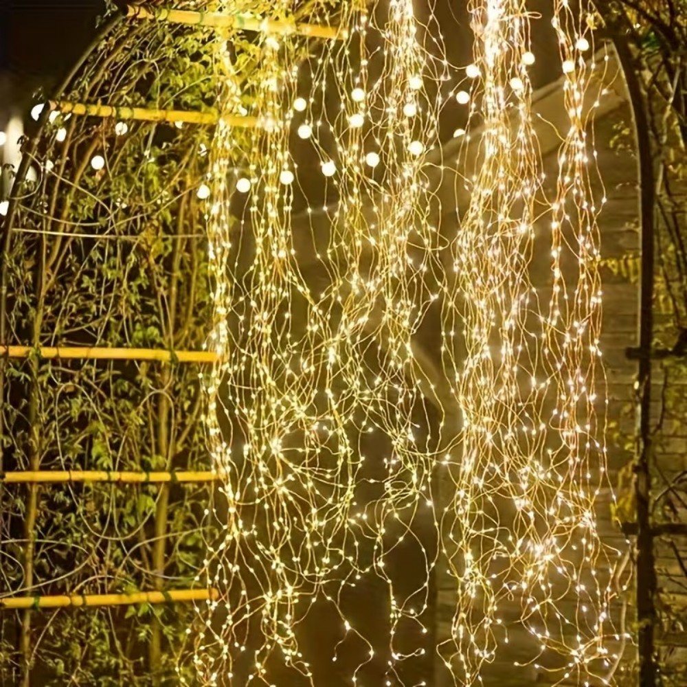 أضواء LED شمسية متتالية على شك - مراجعة Outdoor Power For Christmas Lights وسعره