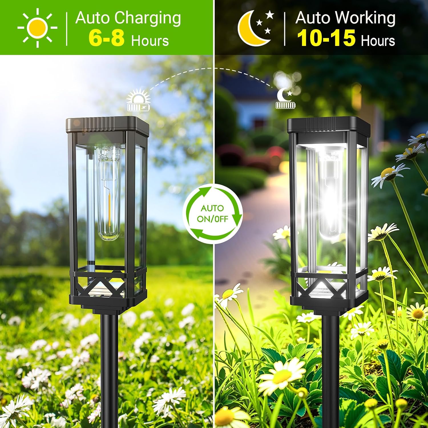 8 قطع من أضواء الحديقة الشمسية - مراجعة Outdoor Power Pack وسعره