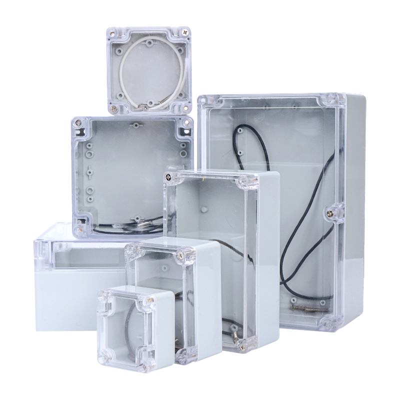 F-نوع صندوق شفاف مقاوم للماء ص - مراجعة Outdoor Power Box Cover وسعره