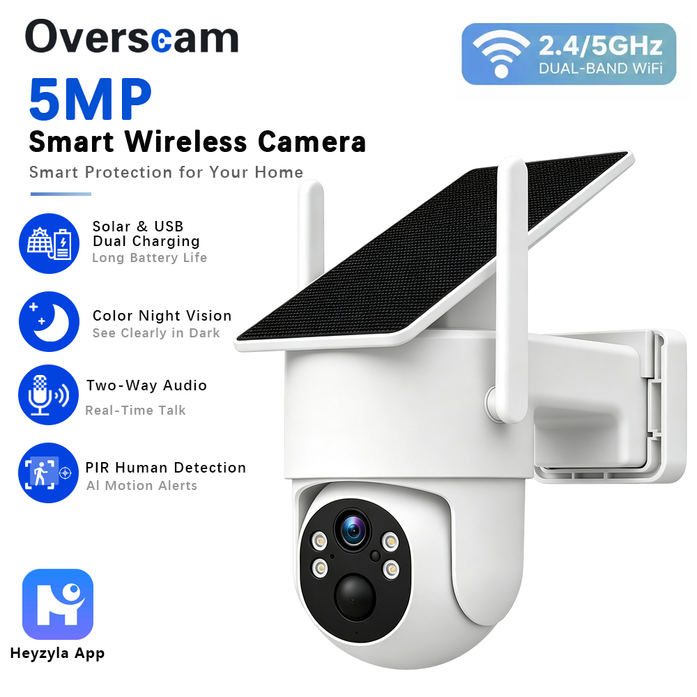 كاميرا PTZ تعمل بالطاقة الشمسي - مراجعة Outdoor Power Monitor وسعره