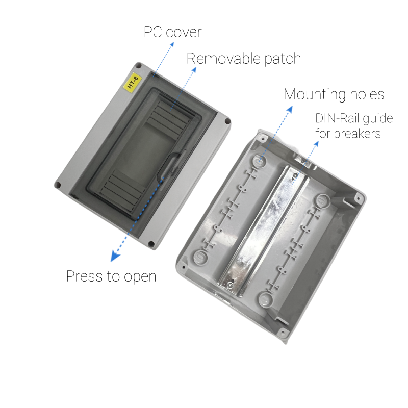 صندوق توزيع IP65 لقواطع التيار - مراجعة Outdoor Power Distribution Box وسعره