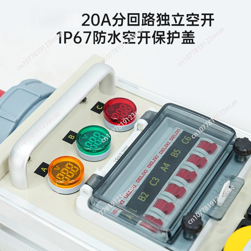 صندوق كهربائي صغير بـ 6 مخارج، - مراجعة Outdoor Power Distribution Box وسعره