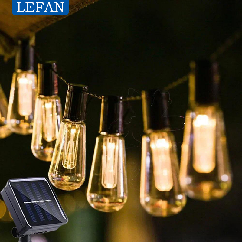أضواء خيطية خارجية تعمل بالطاق - مراجعة Outdoor Power For Christmas Lights وسعره
