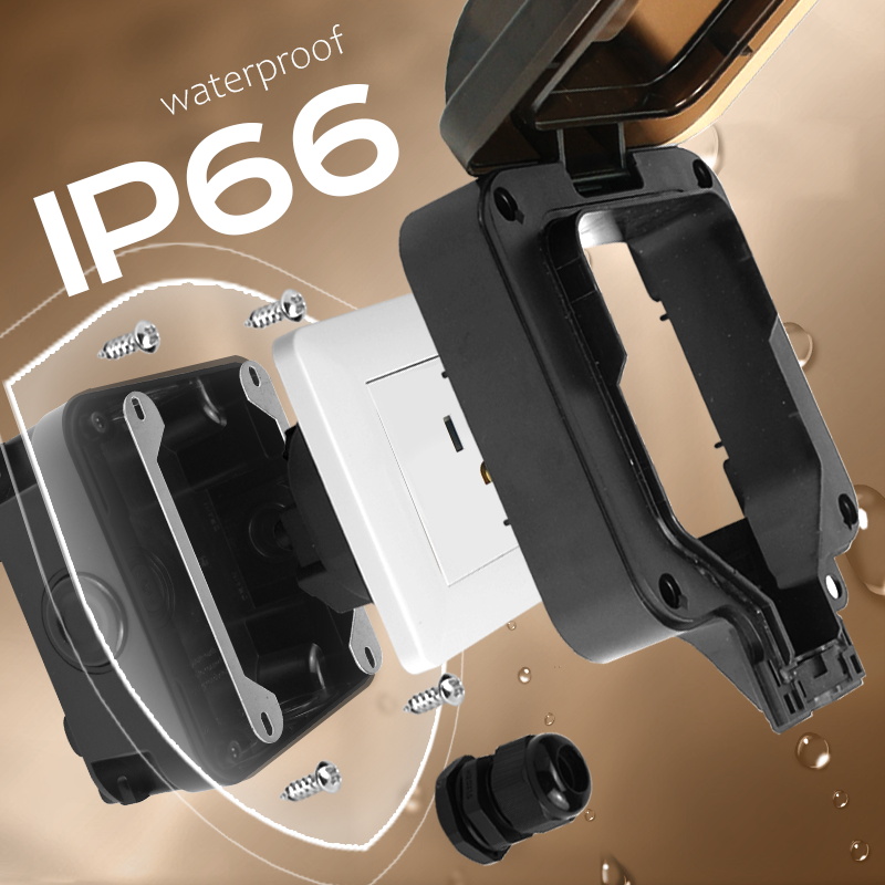 Avoir IP66 مقبس جداري مقاوم لل - مراجعة Outdoor Power Module وسعره