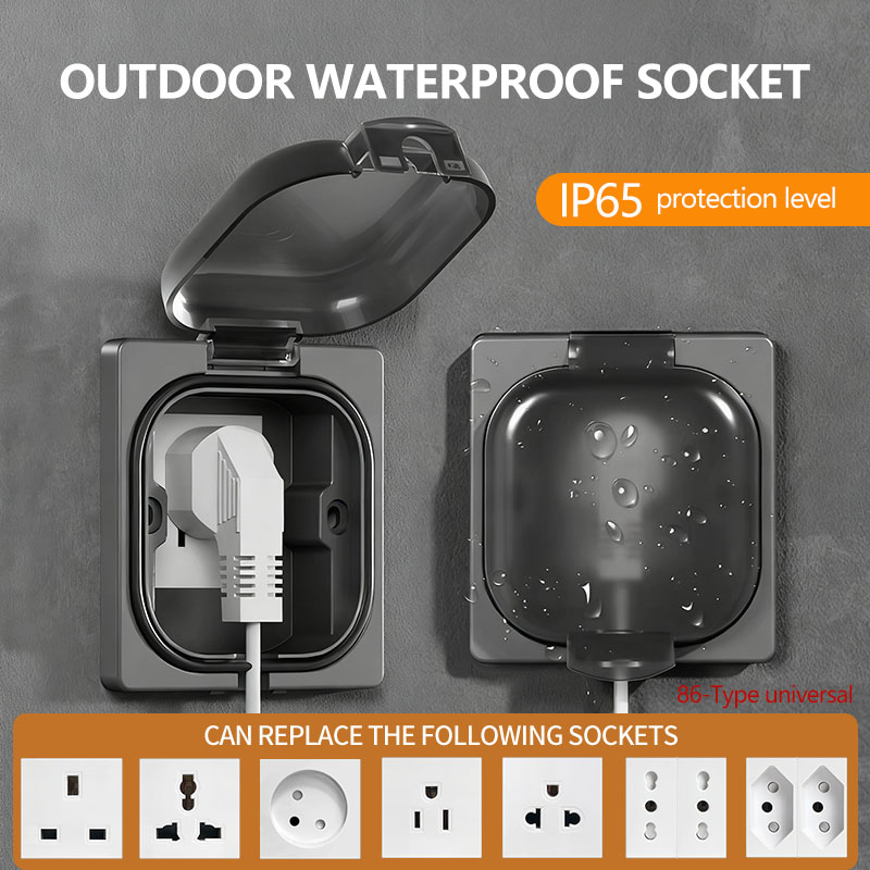 مقبس خارجي مقاوم للماء IP65، ل - مراجعة Outdoor Power Receptacle وسعره