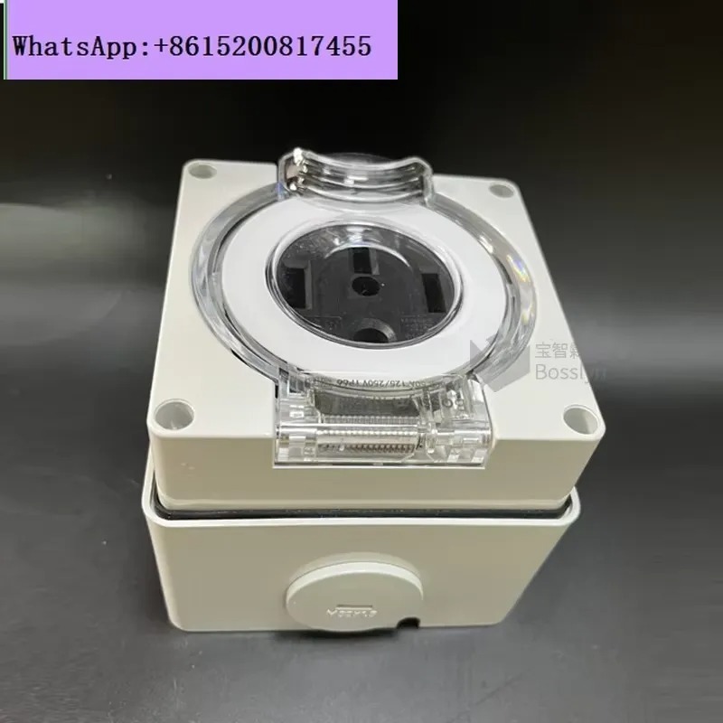 مقبس كهربائي أمريكي NEMA 14-50 - مراجعة Outdoor Power Receptacle وسعره