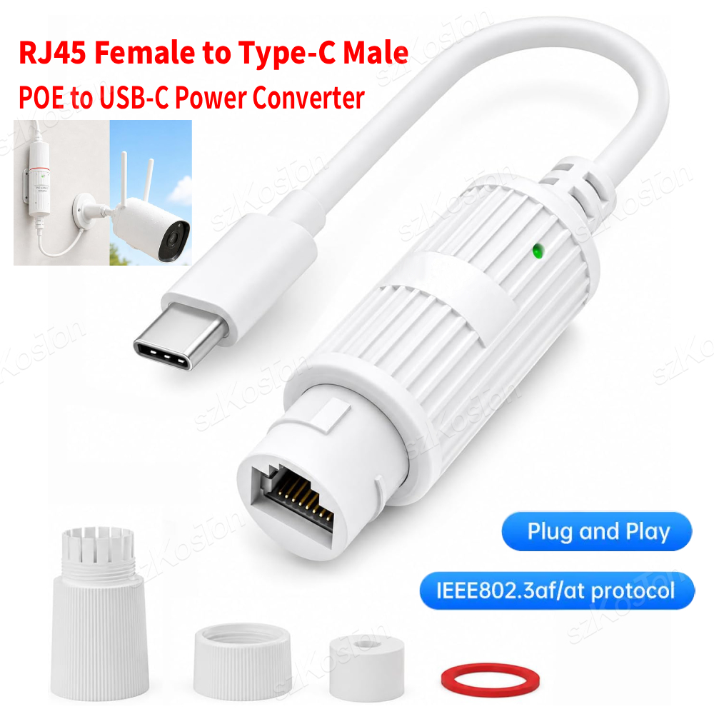 محول طاقة POE إلى USB-C، محول  - مراجعة Outdoor Power Monitor وسعره
