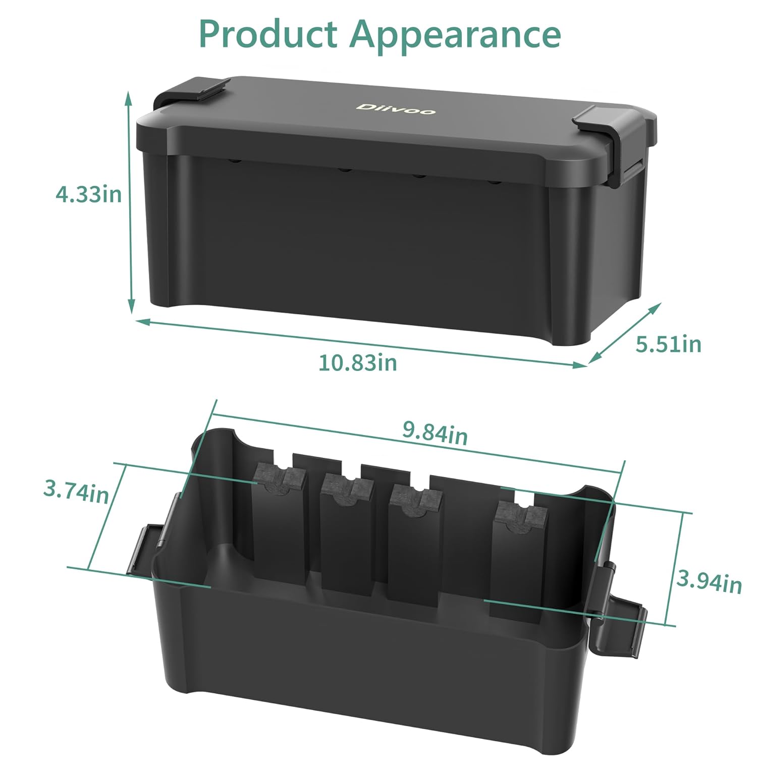 Diivoo صندوق كهربائي مقاوم للم - مراجعة Outdoor Power Distribution Box وسعره