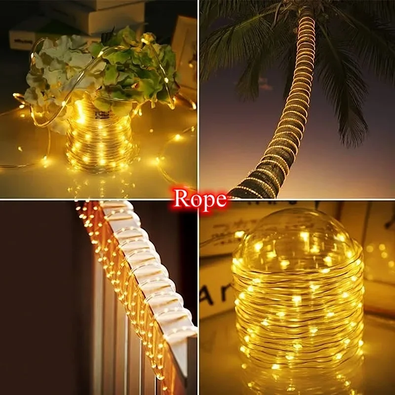 LED الشمسية قطاع حبل أنبوب الج - مراجعة Outdoor Power For Christmas Lights وسعره