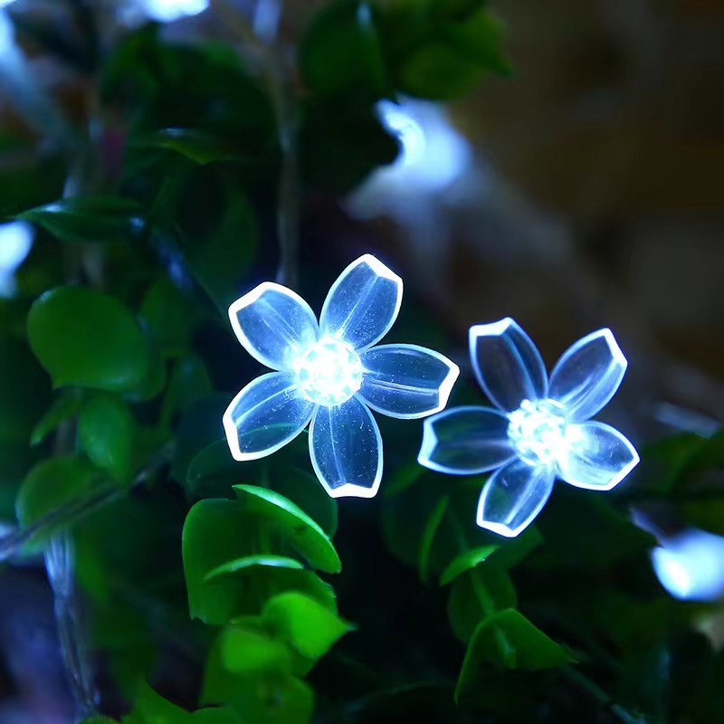 سلسلة أضواء خرافية ليد بالطاقة - مراجعة Outdoor Power For Christmas Lights وسعره
