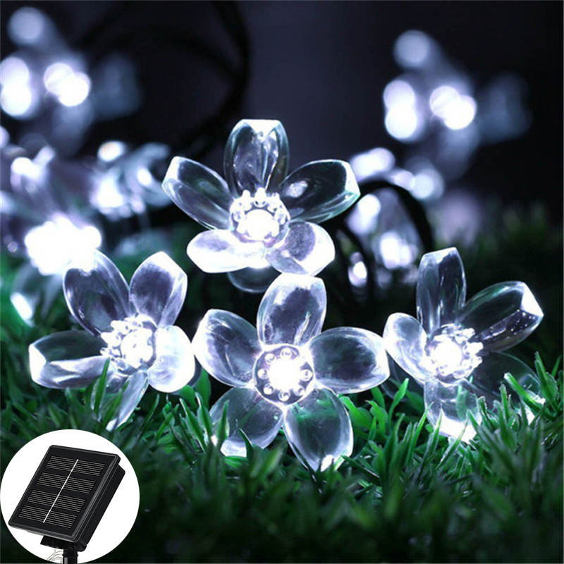 سلسلة أضواء خرافية ليد بالطاقة - مراجعة Outdoor Power For Christmas Lights وسعره