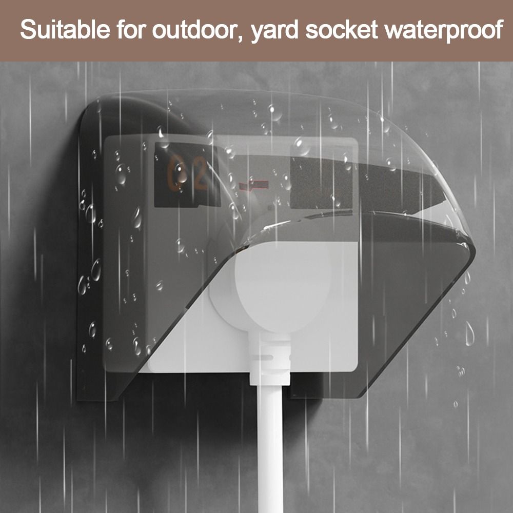غطاء حماية لمفتاح الكهرباء من  - مراجعة Outdoor Power Box Cover وسعره