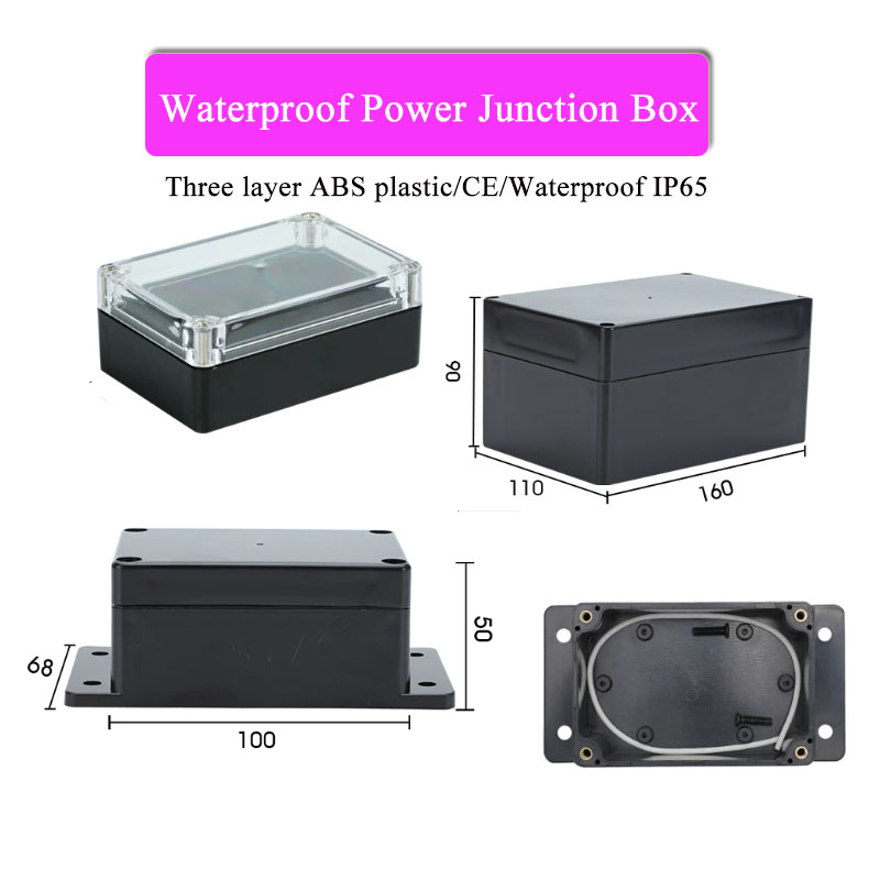 صندوق توصيل بلاستيكي أسود ثلاث - مراجعة Outdoor Power Monitor وسعره