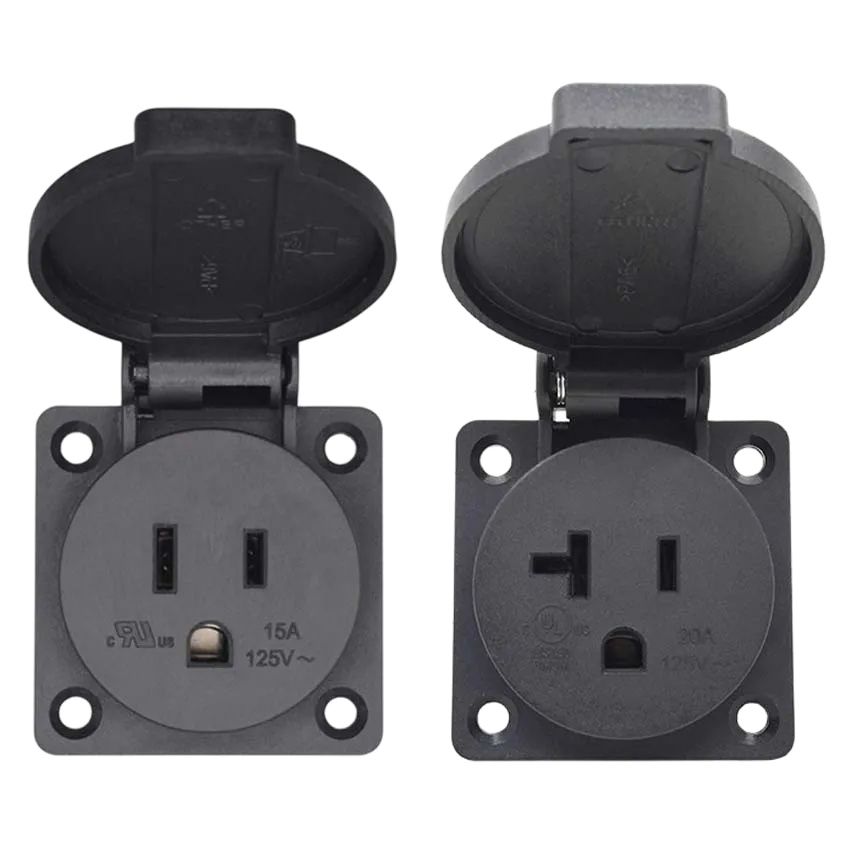 مقبس طاقة أمريكي خارجي مقاوم ل - مراجعة Outdoor Power Receptacle وسعره