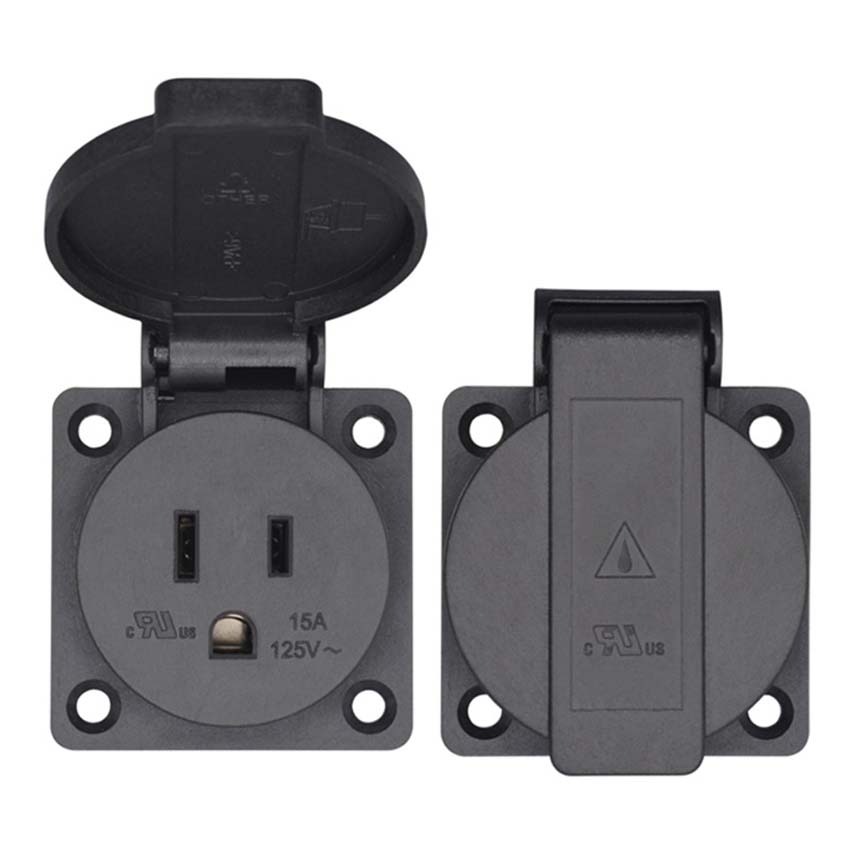 مقبس طاقة أمريكي خارجي مقاوم ل - مراجعة Outdoor Power Receptacle وسعره