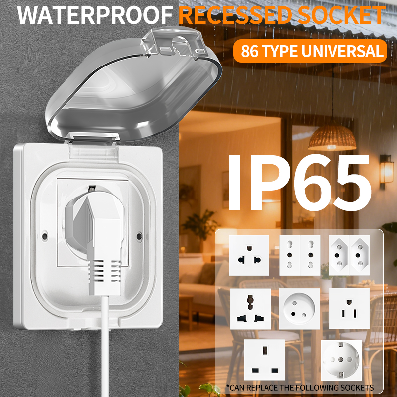IP65 مقبس خارجي مقاوم للماء 16 - مراجعة Outdoor Power Receptacle وسعره
