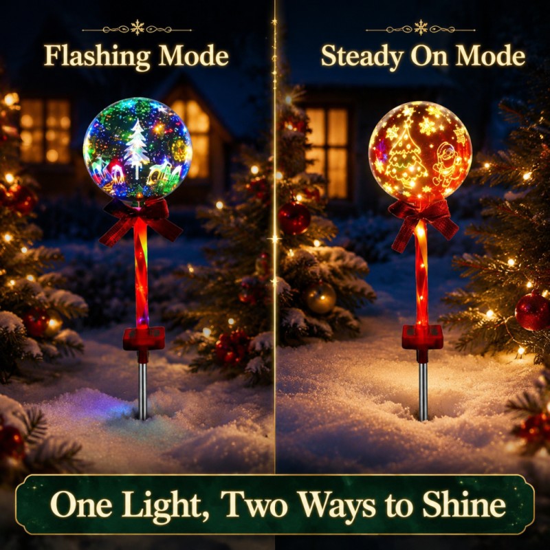 كرة عيد الميلاد المزودة بإضاءة - مراجعة Outdoor Power For Christmas Lights وسعره