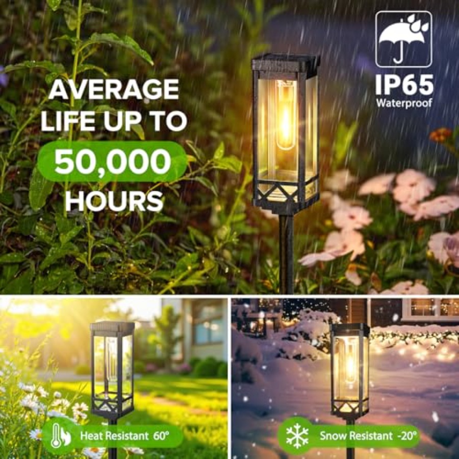 أضواء ممرات شمسية خارجية طويلة - مراجعة Outdoor Power Pack وسعره